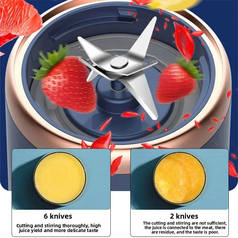 Portable 6-Blade Personal Nutrition Blender